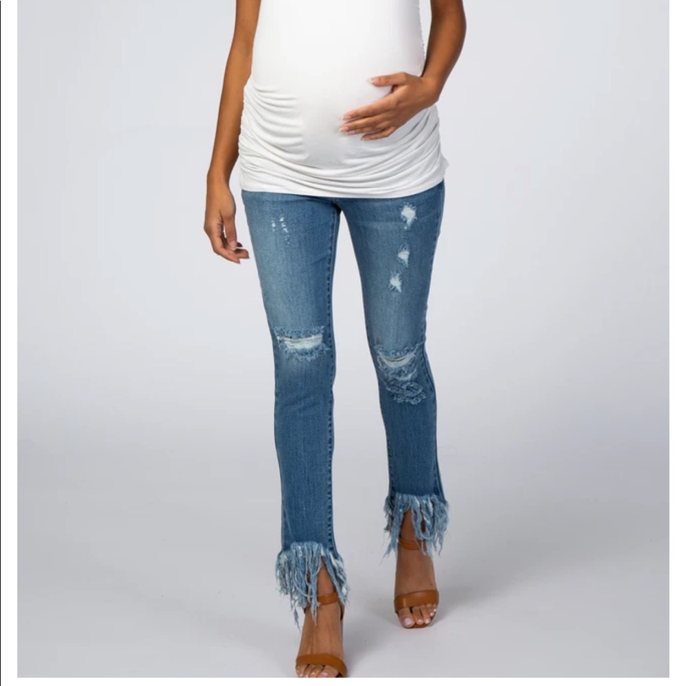 Pink Blush Maternity Jeans Worn Once